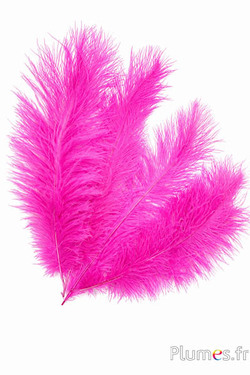 Struisvogel - 30-40 cm - fuchsia